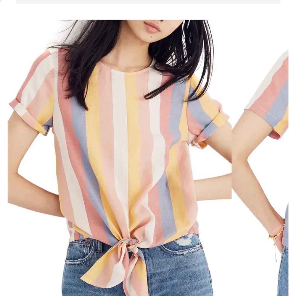 Madewell multicolor top